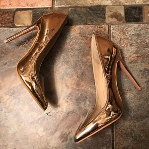 So Me Rose Gold Heels